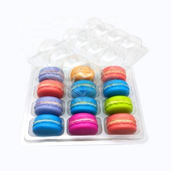 12 slots macaron blister insert blister tray