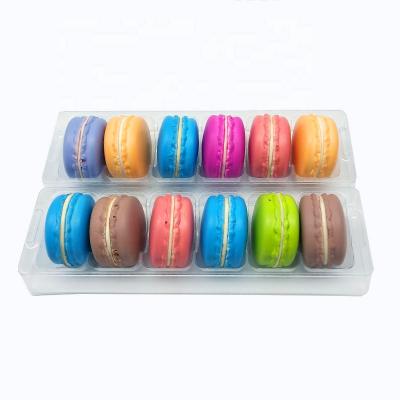  12 macaron insert plastic trays